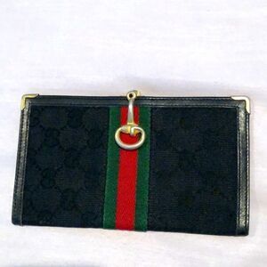 Gucci Vintage Black Wallet